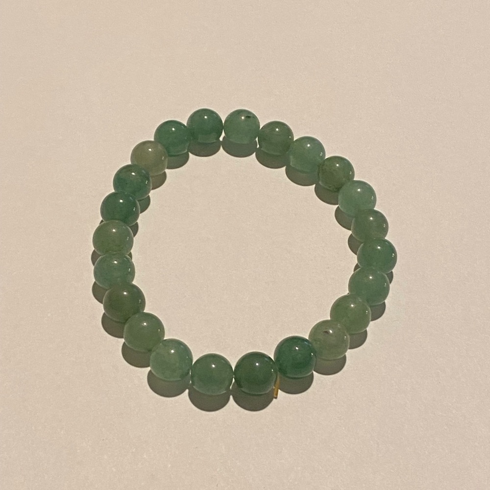 Green Chalcedony Bracelet - positive energy